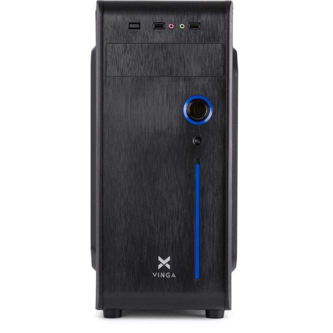 Корпус Vinga CS105B-500W Black (CS105B-500W)