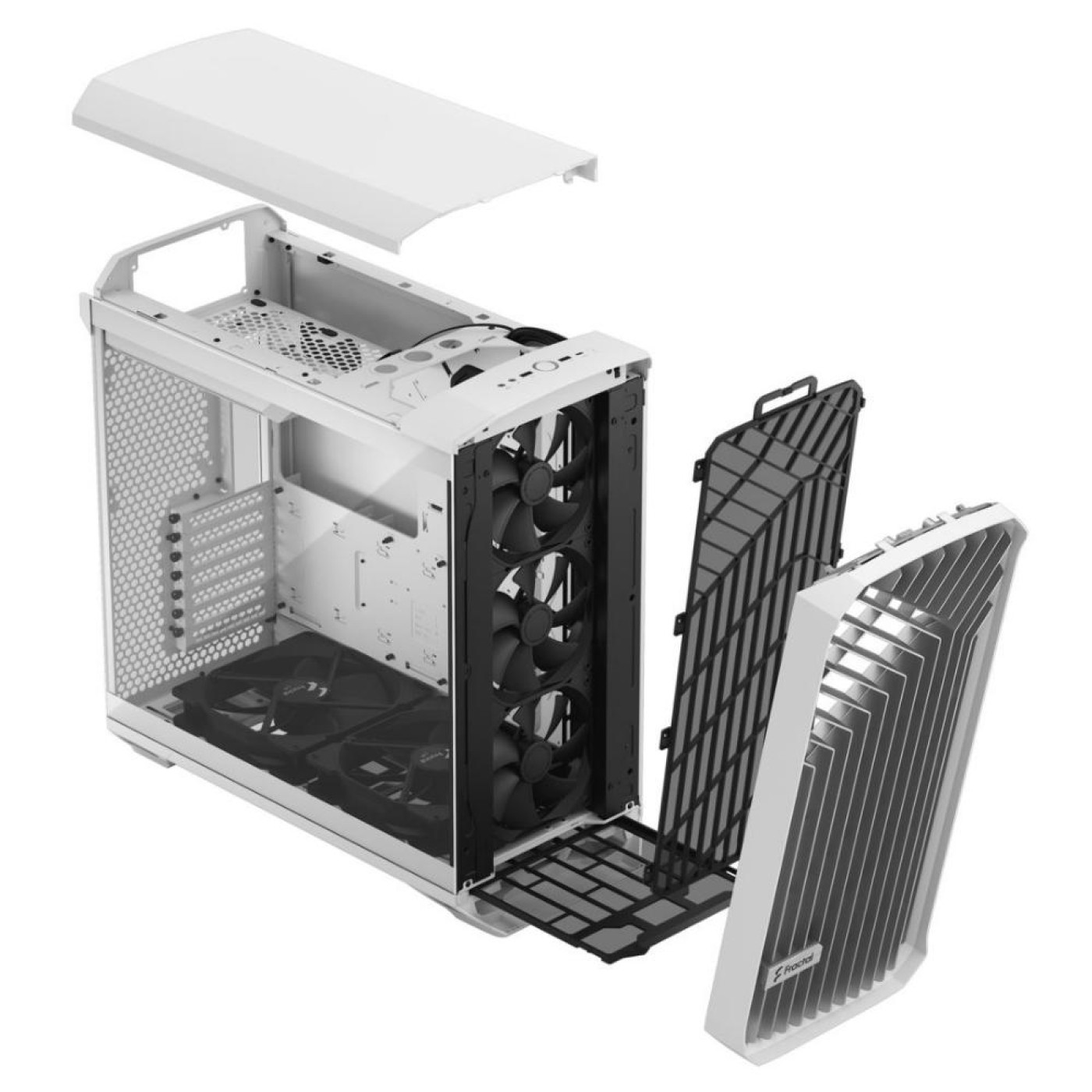 Корпус Fractal Design Torrent White TG Clear Tint (FD-C-TOR1A-03) Без БП