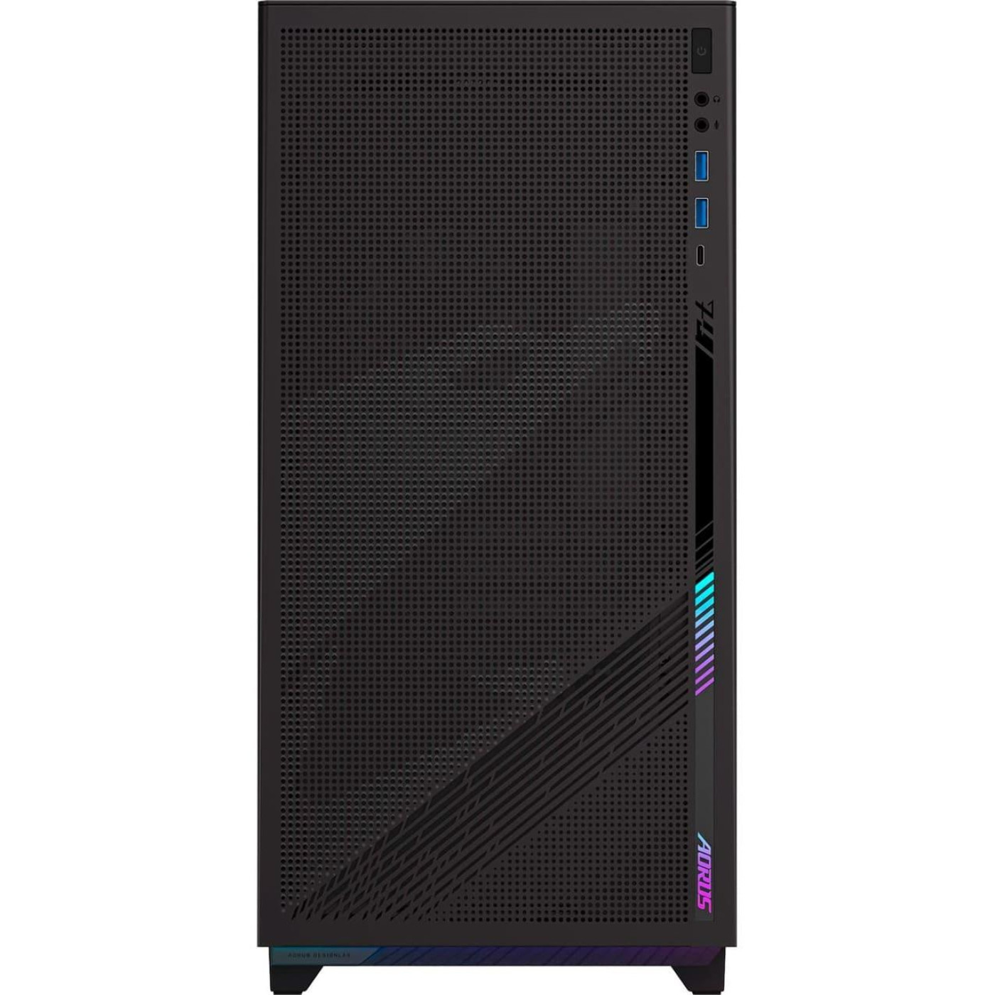 Корпус GIGABYTE AORUS C400 Glass без БЖ Black (GB-AC400G)