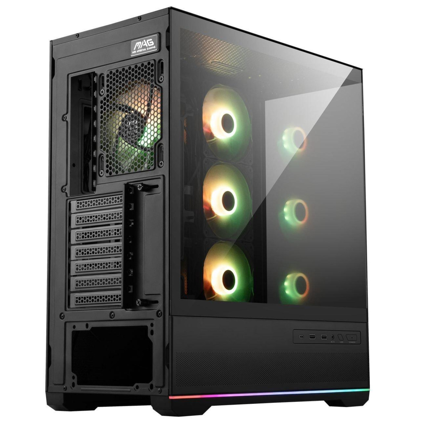 Корпус MSI MAG PANO 110R PZ без БП Black (MAG PANO 110R PZ)