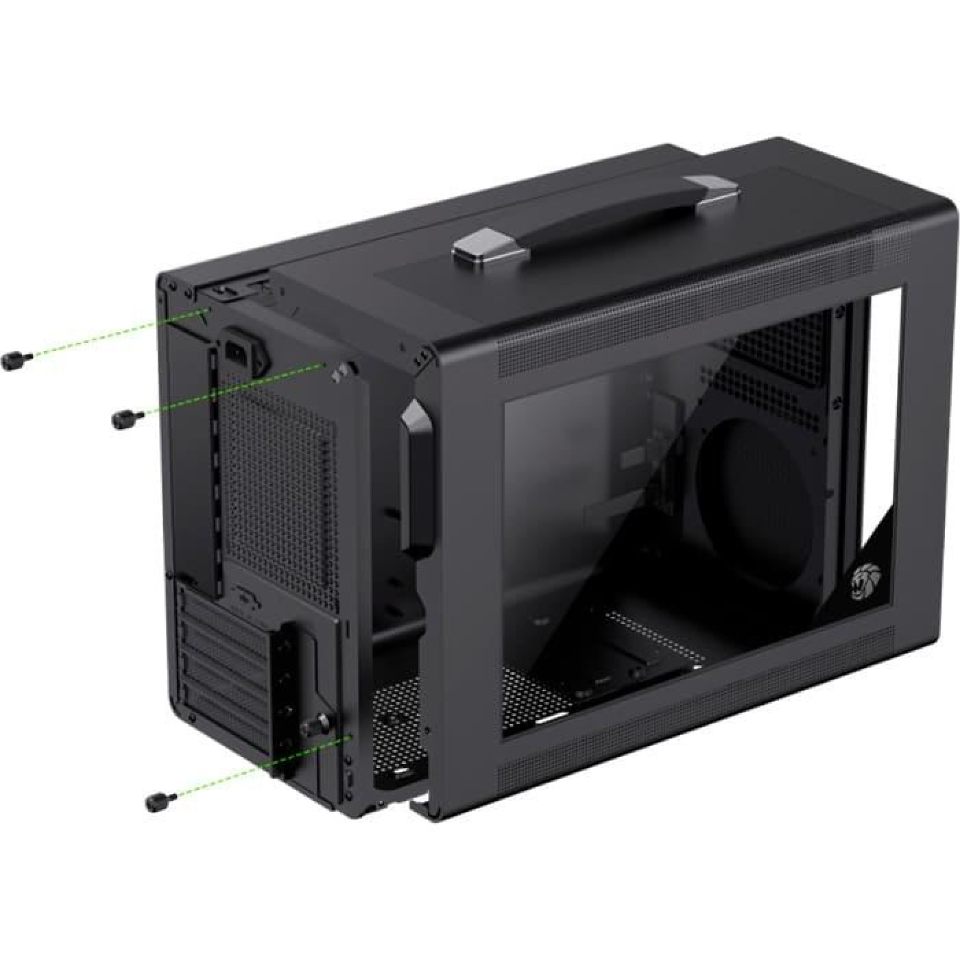 Корпус GameMax Spark Air Tempered Glass без БП Black (Spark Air BK)