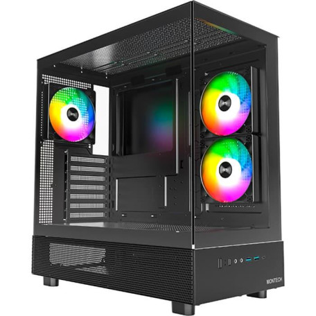 Корпус MONTECH XR BLACK (XR (B)) U1