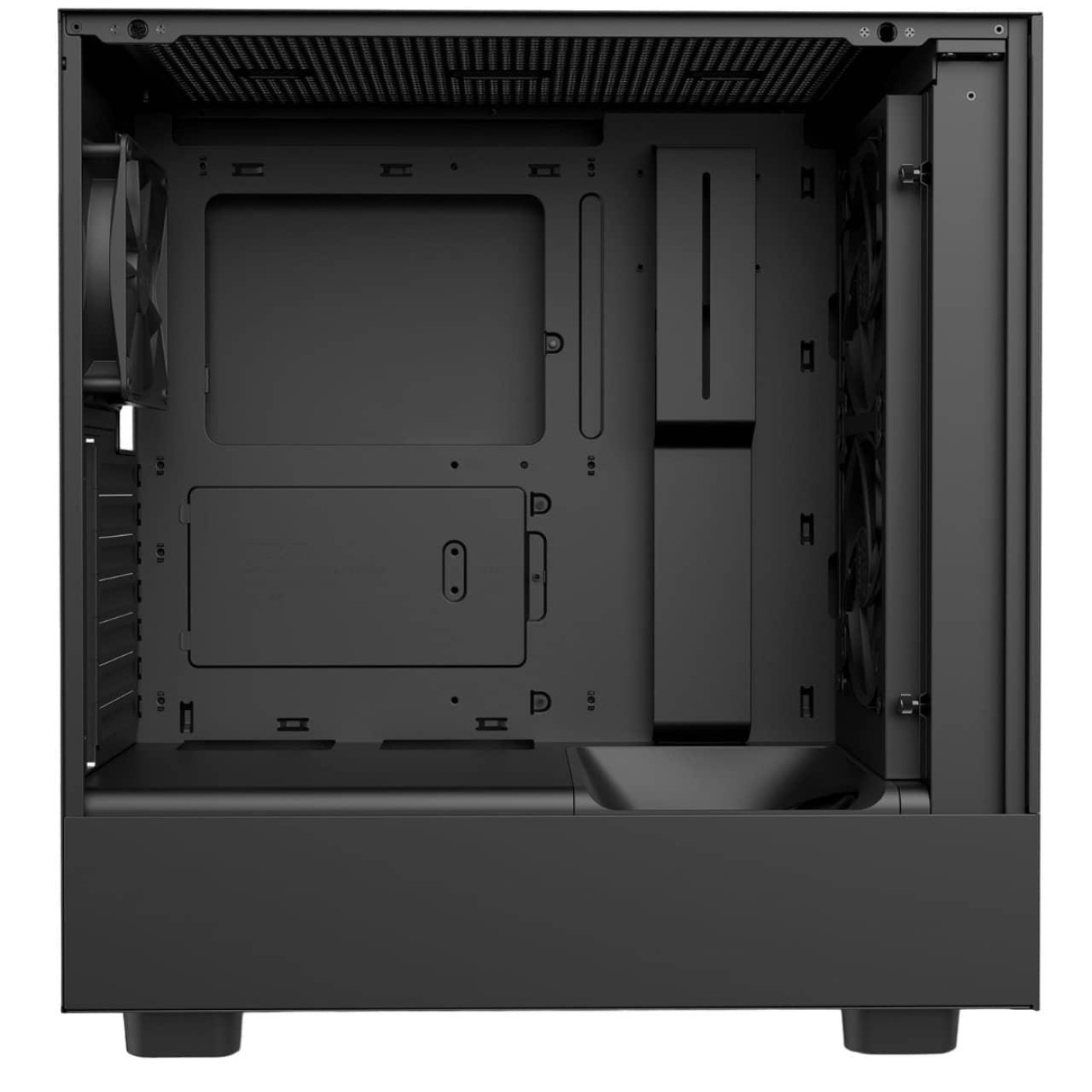 Корпус NZXT H5 Flow Tempered Glass без БП Black (CC-H51FB-01) Б/у,U1