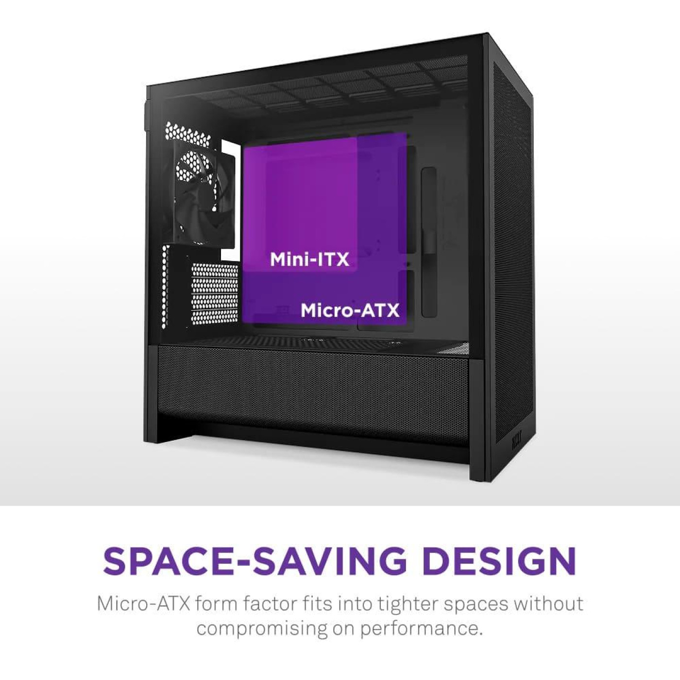 Корпус NZXT H3 Flow Tempered Glass без БП Black (CC-H31FB-01)