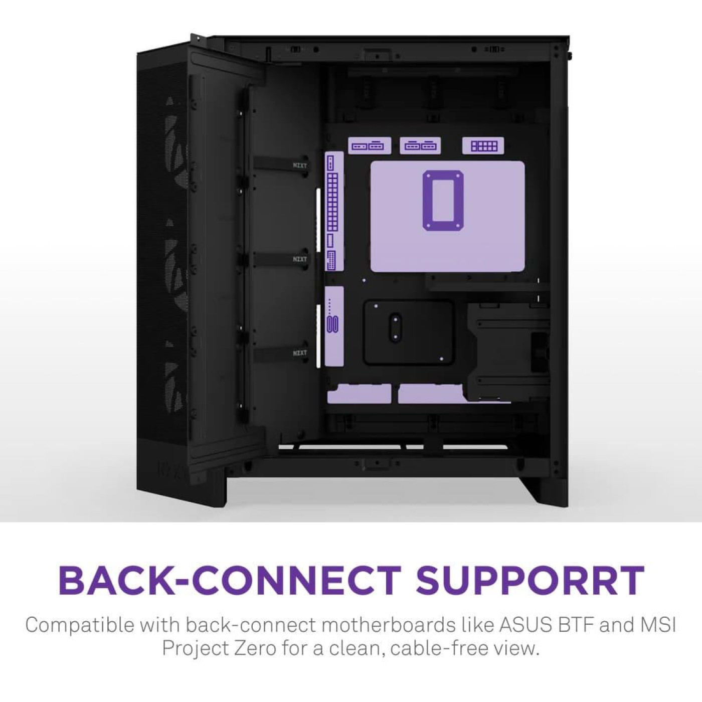 Корпус NZXT H9 Flow Tempered Glass без БП Black (CM-H92FB-01)