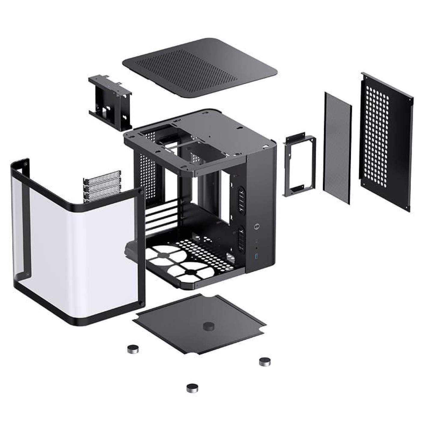 Корпус Jonsbo TK-1 Black (TK-1 Black) Без БП