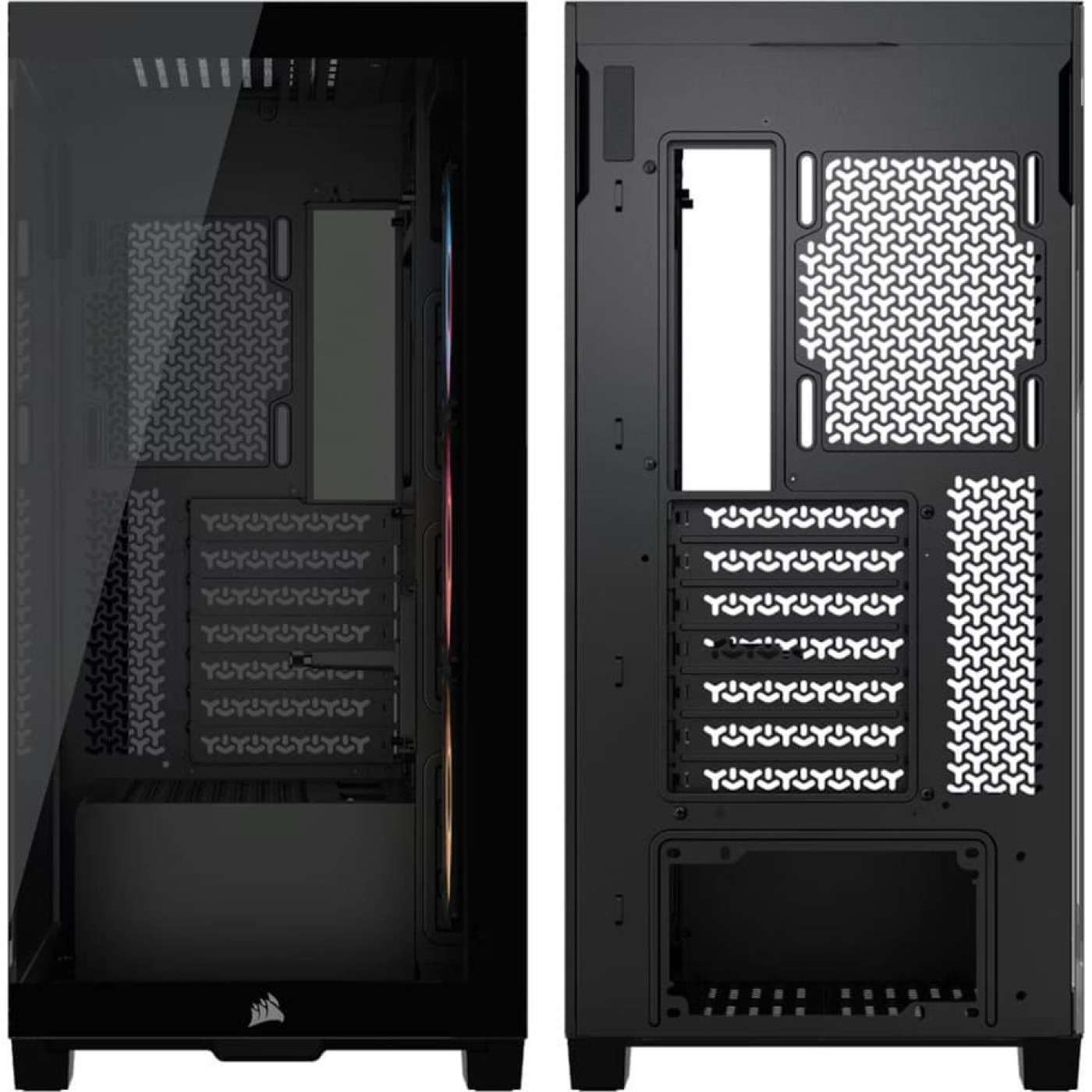 Корпус Corsair 3500X RS-R ARGB Tempered Glass без БП Black (CC-9011322-WW)
