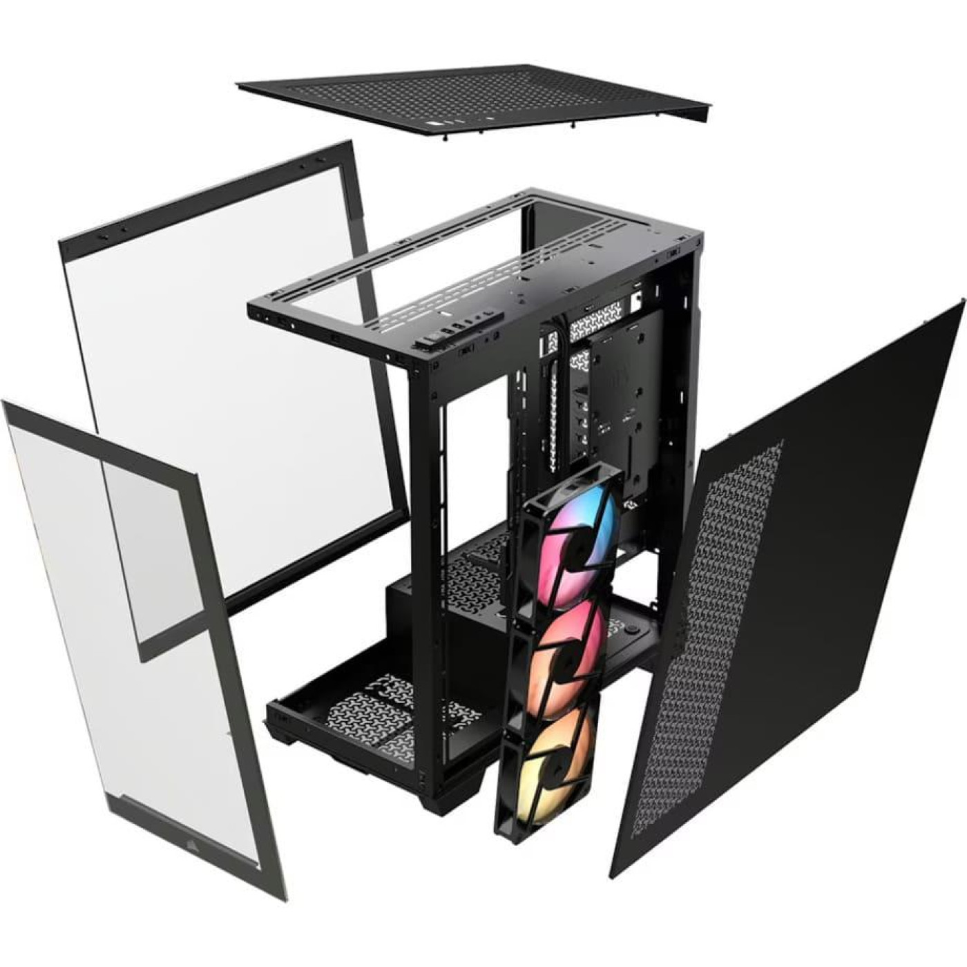 Корпус Corsair 3500X RS-R ARGB Tempered Glass без БП Black (CC-9011322-WW)