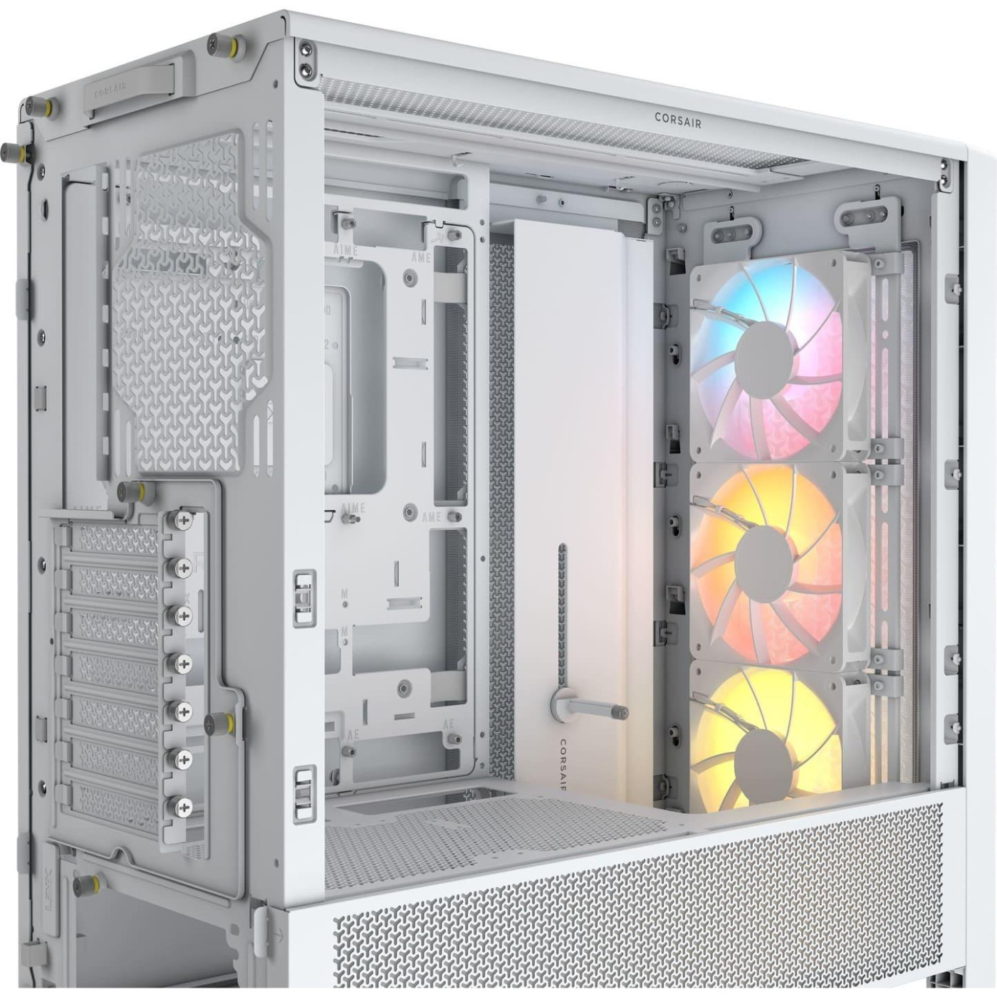 Корпус Corsair FRAME 4000D RS ARGB Tempered Glass без БП White (CC-9011297-WW)