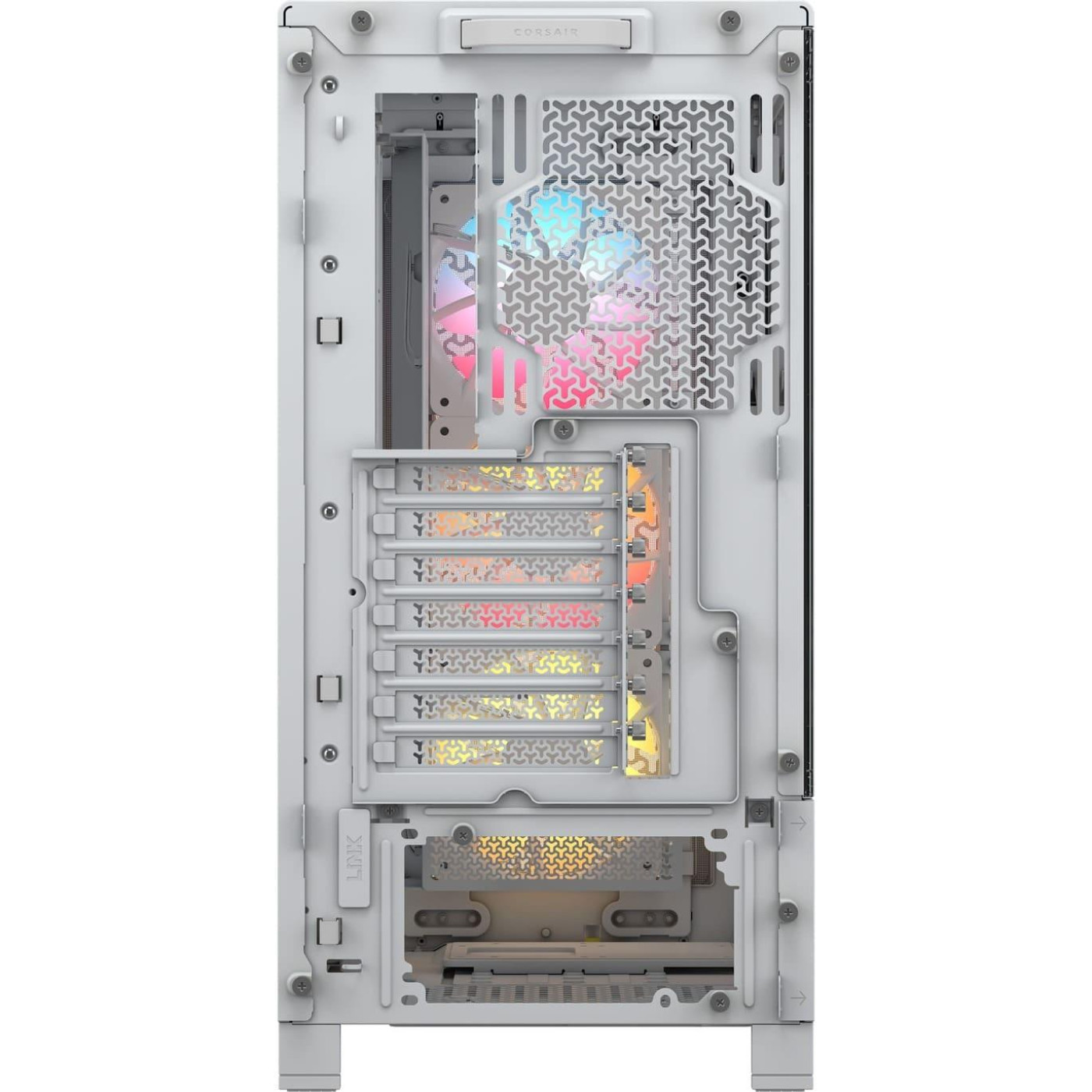 Корпус Corsair FRAME 4000D RS ARGB Tempered Glass без БП White (CC-9011297-WW)