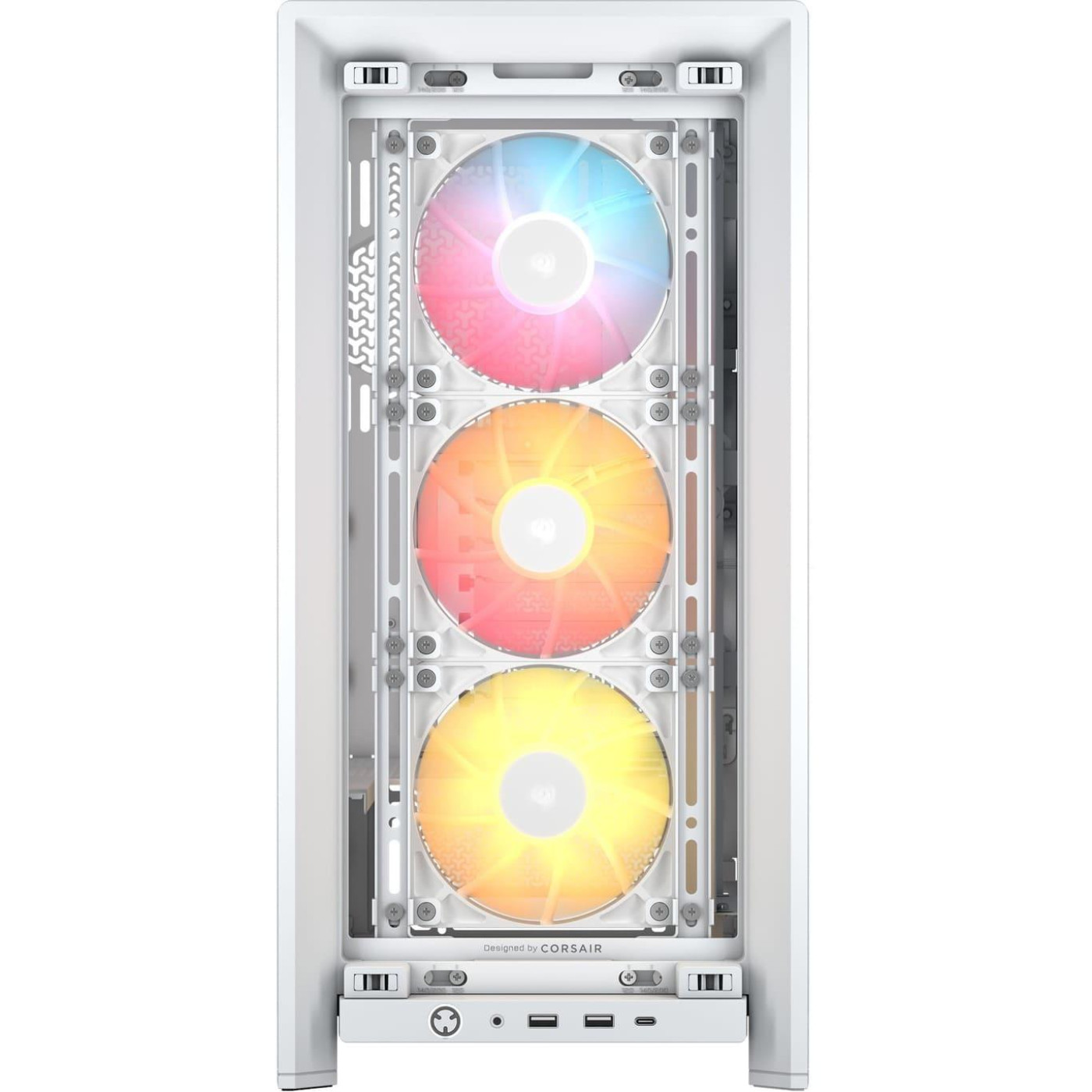 Корпус Corsair FRAME 4000D RS ARGB Tempered Glass без БП White (CC-9011297-WW)