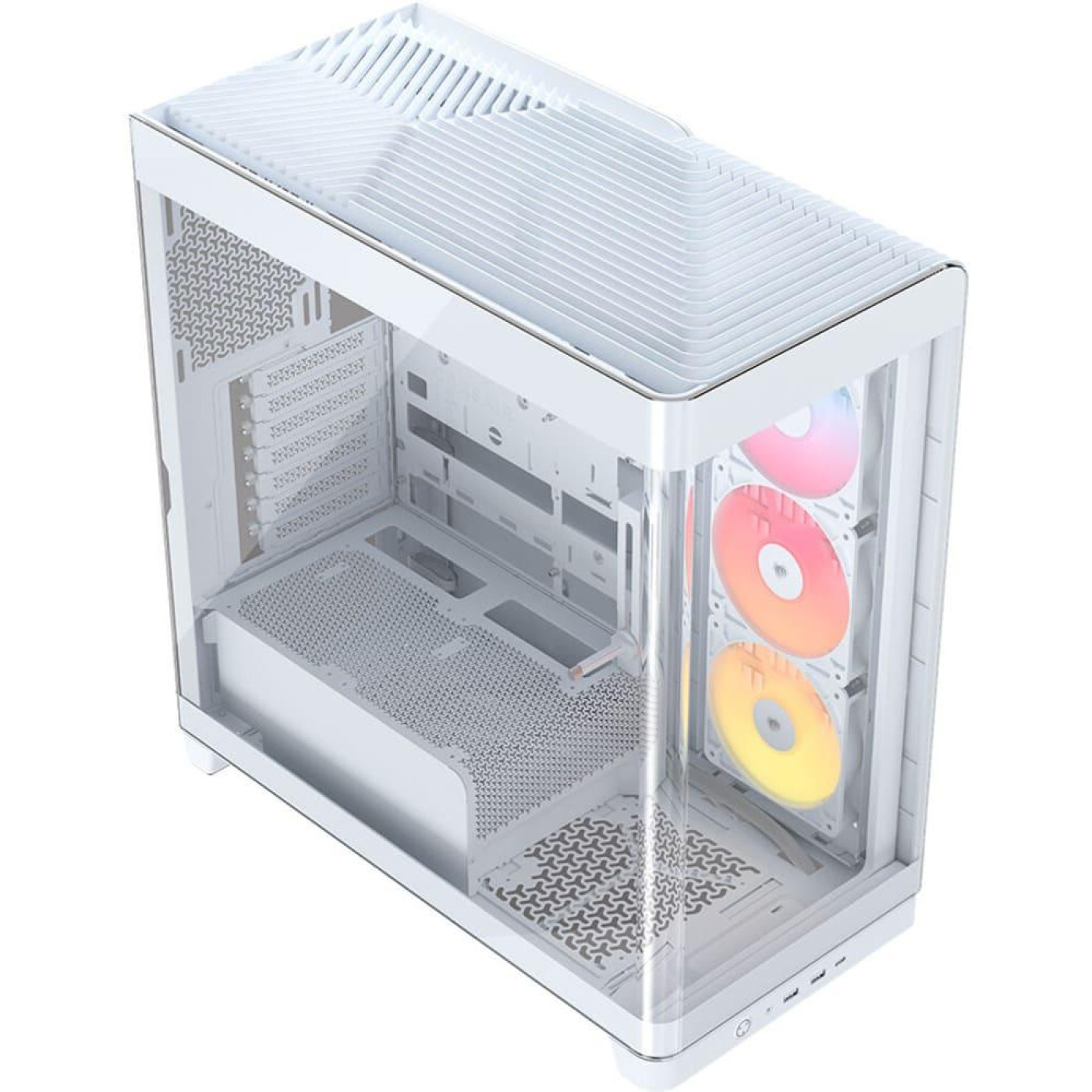 Корпус Corsair FRAME 4500X LX-R RGB Tempered Glass без БП White (CC-9011317-WW)