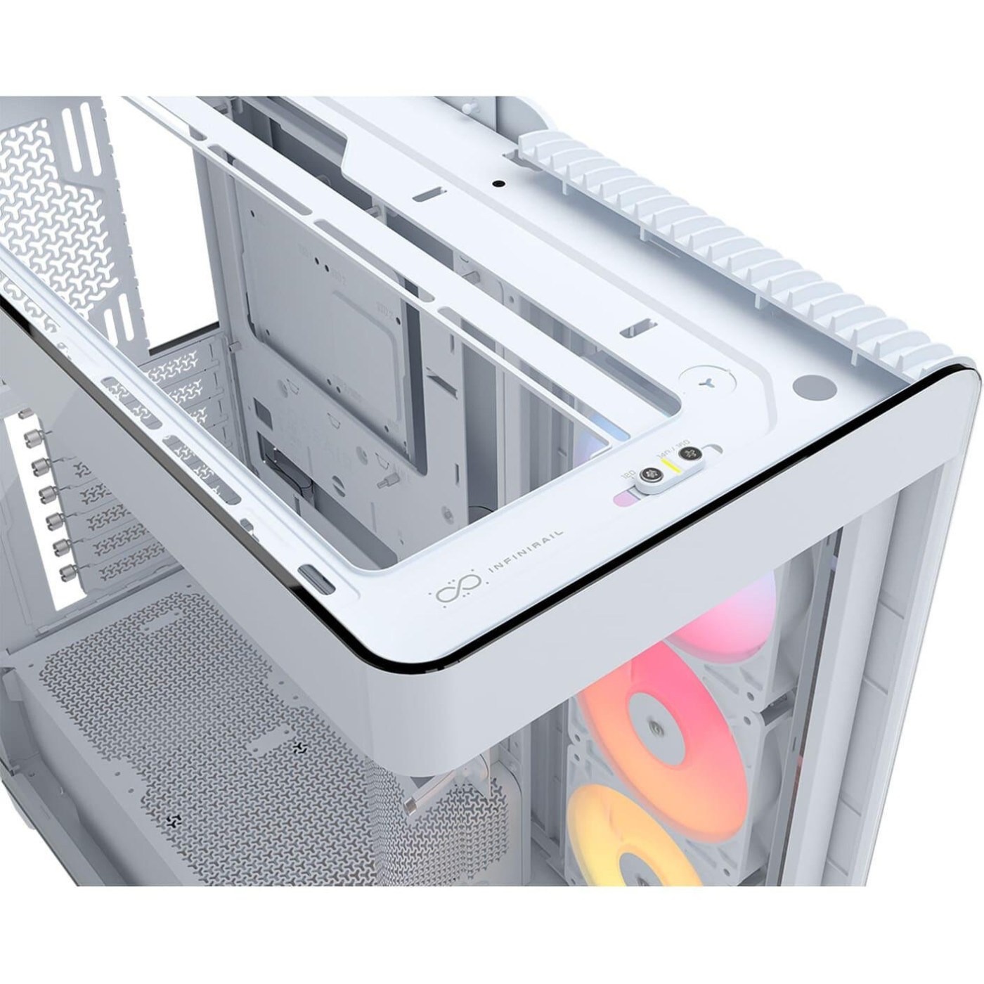 Корпус Corsair FRAME 4500X LX-R RGB Tempered Glass без БП White (CC-9011317-WW)