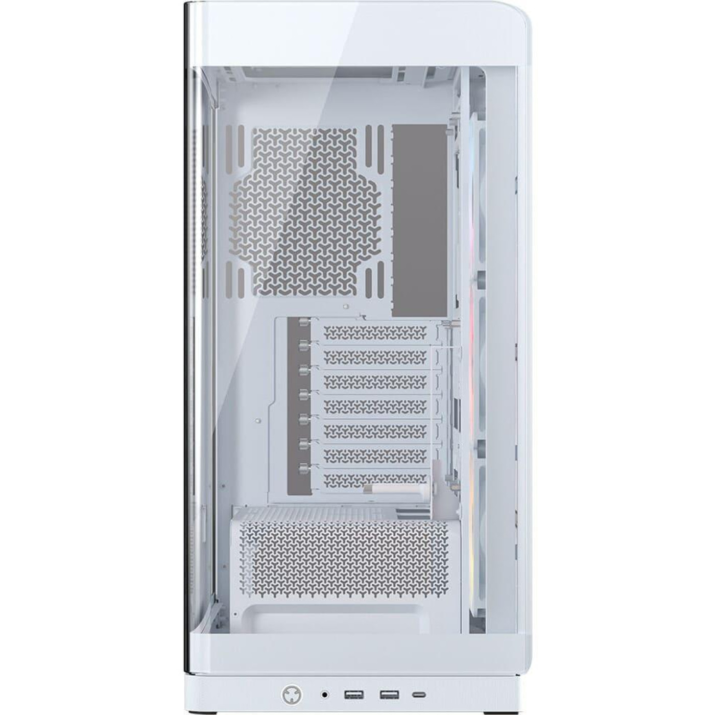 Корпус Corsair FRAME 4500X LX-R RGB Tempered Glass без БП White (CC-9011317-WW)