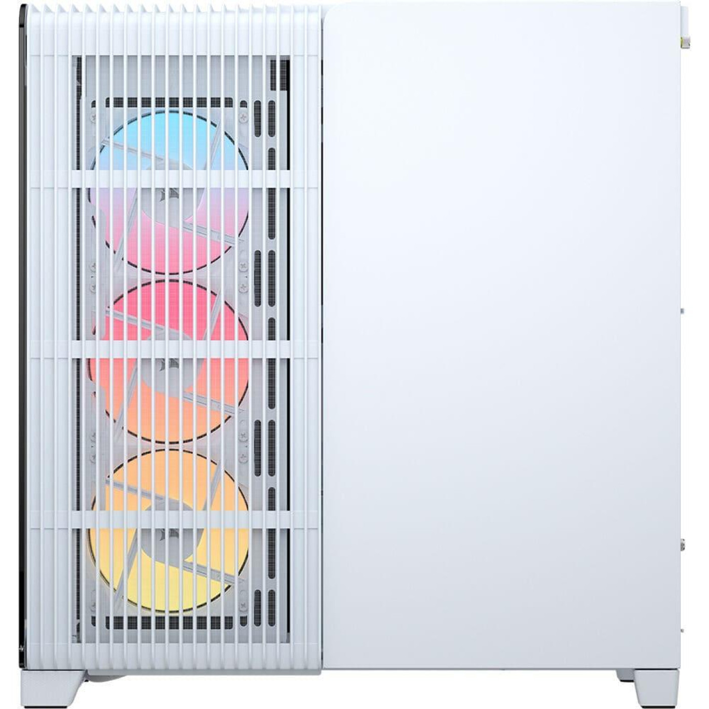 Корпус Corsair FRAME 4500X LX-R RGB Tempered Glass без БП White (CC-9011317-WW)