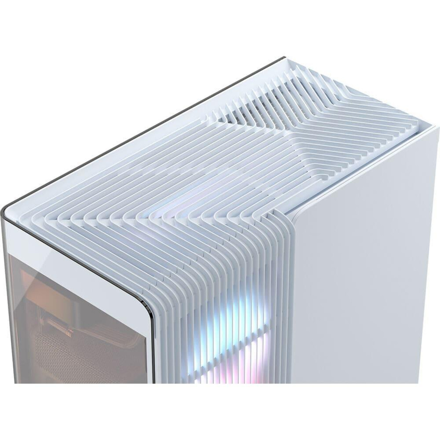 Корпус Corsair FRAME 4500X LX-R RGB Tempered Glass без БП White (CC-9011317-WW)