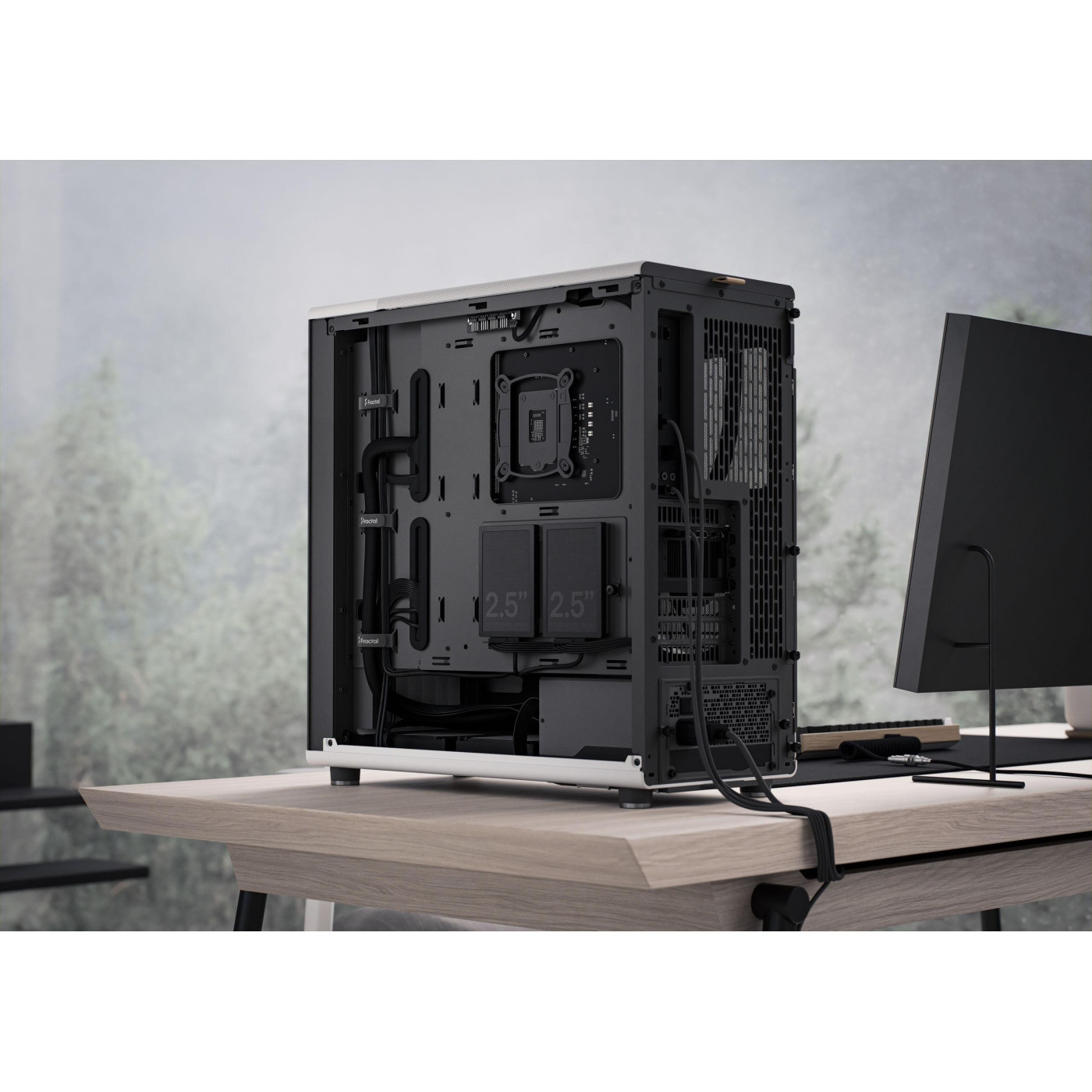 Корпус Fractal Design North Chalk White (FD-C-NOR1C-03) Без БП
