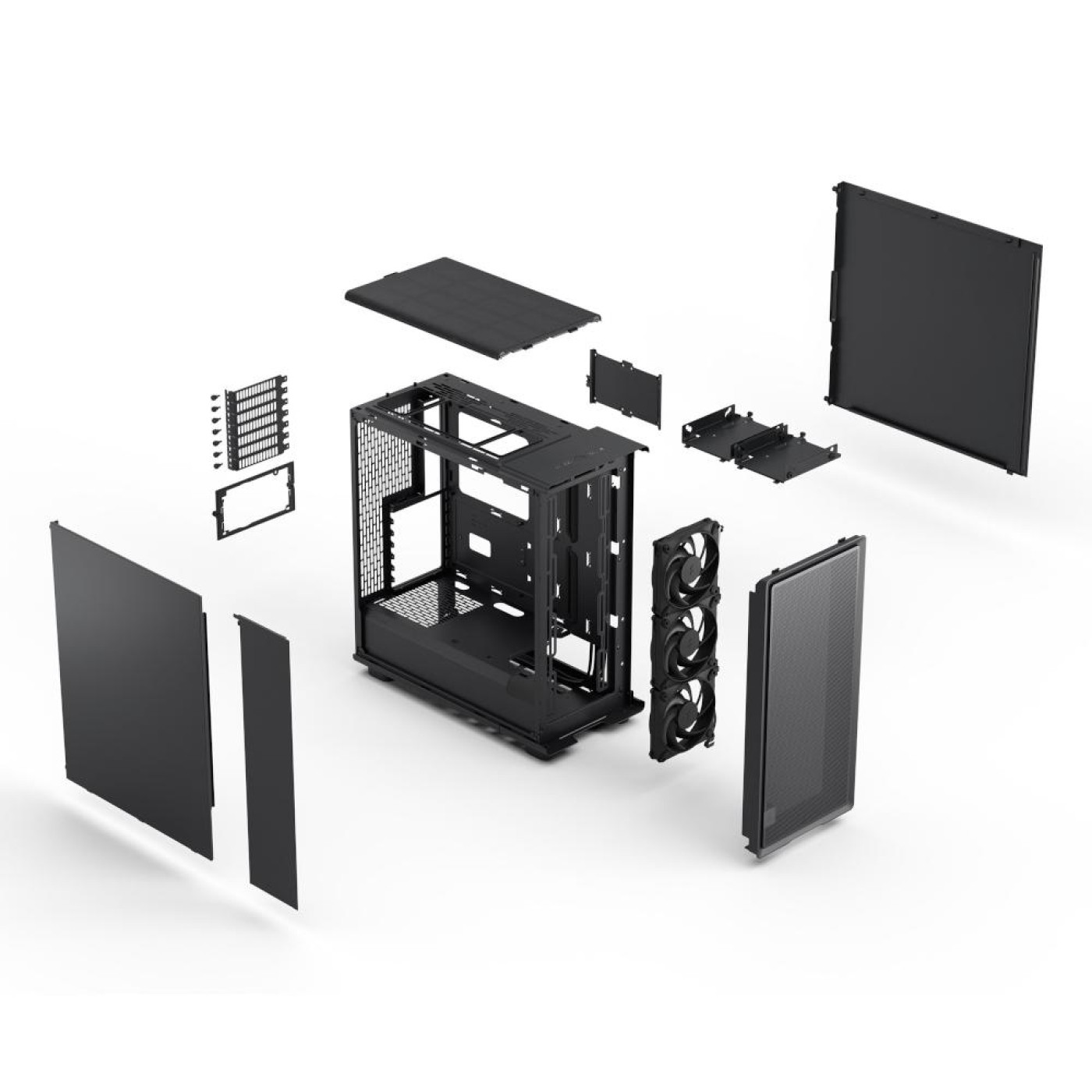 Корпус Fractal Design Epoch без БЖ Black (FD-C-EPO1A-01)