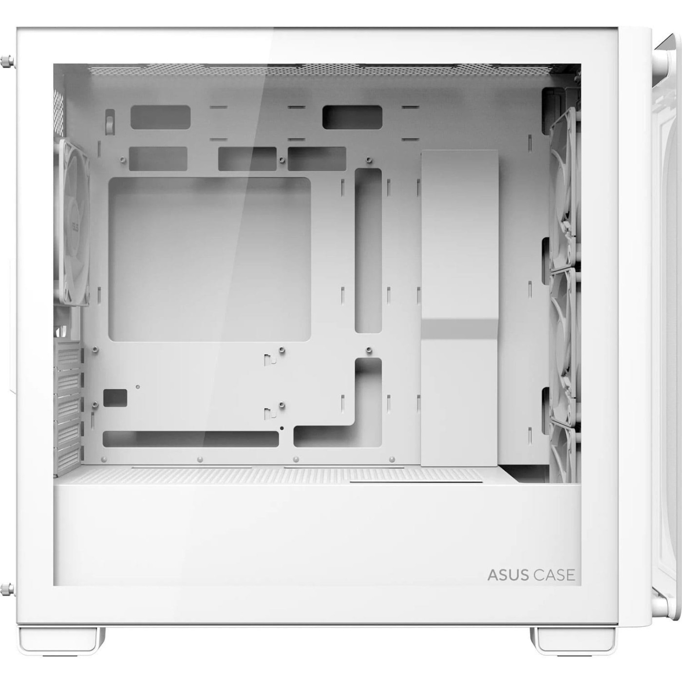 Корпус ASUS A23 Plus Tempered Glass ARGB BTF без БП White (90DC00K3-B19010)