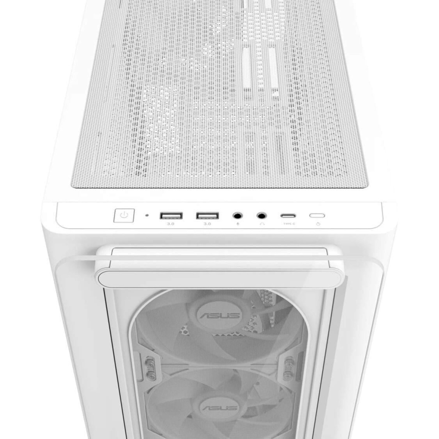 Корпус ASUS A23 Plus Tempered Glass ARGB BTF без БП White (90DC00K3-B19010)