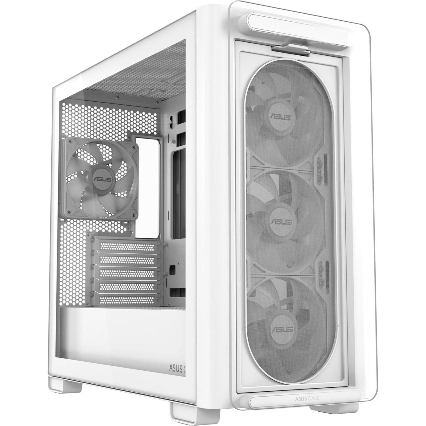Корпус ASUS A23 Plus Tempered Glass ARGB BTF без БП White (90DC00K3-B19010)