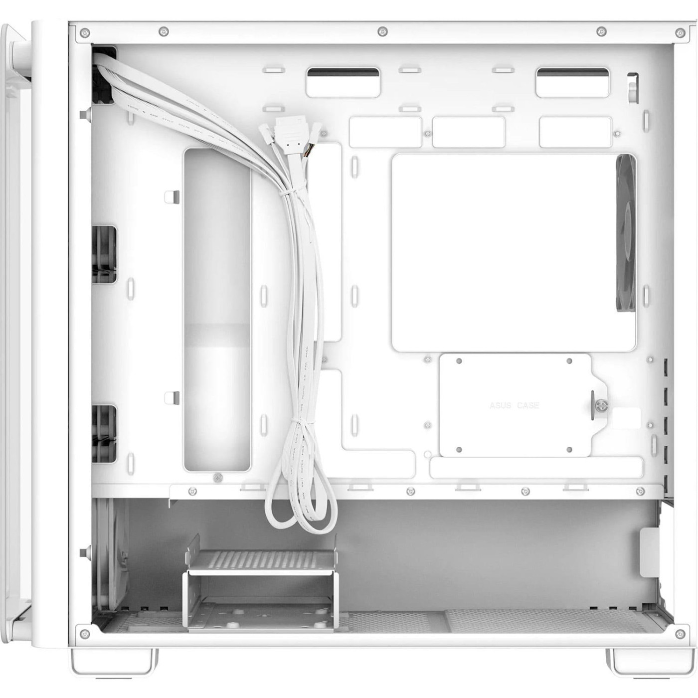 Корпус ASUS A23 Plus Tempered Glass ARGB BTF без БП White (90DC00K3-B19010)