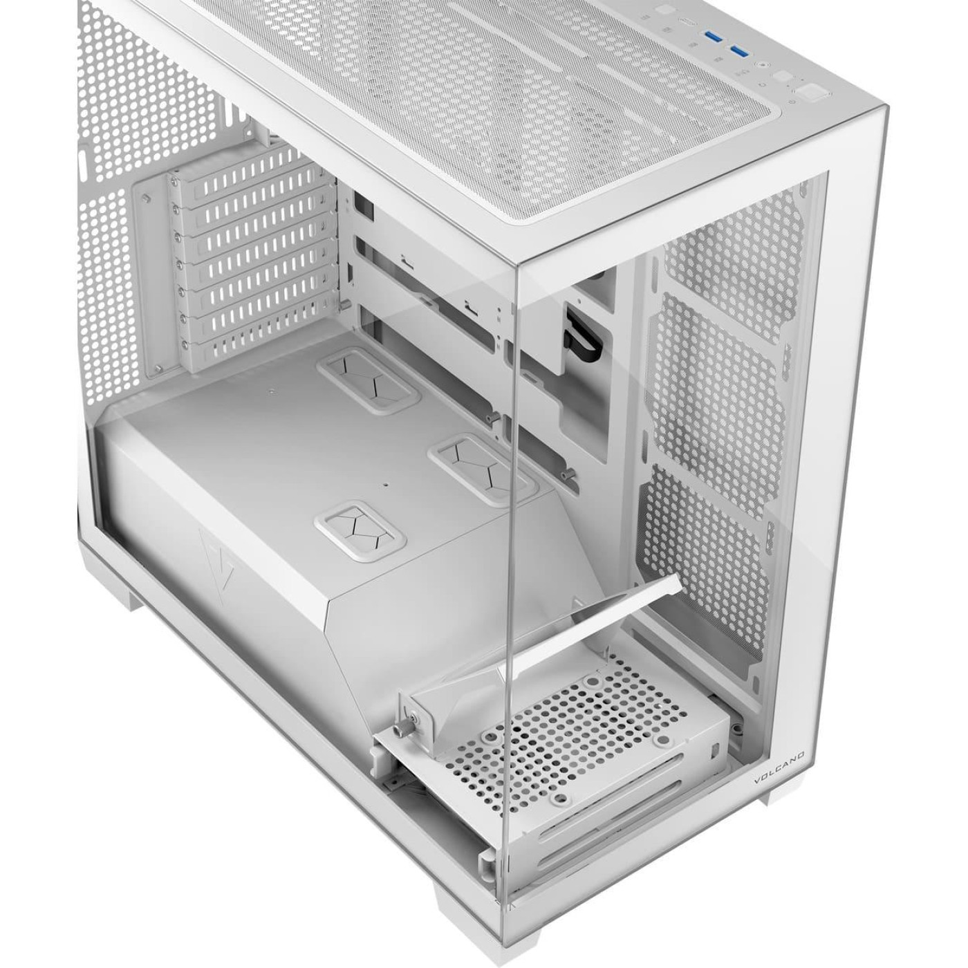 Корпус Modecom VOLCANO STELLAR без БП WHITE (AT-STELLAR-NF-0000-20)