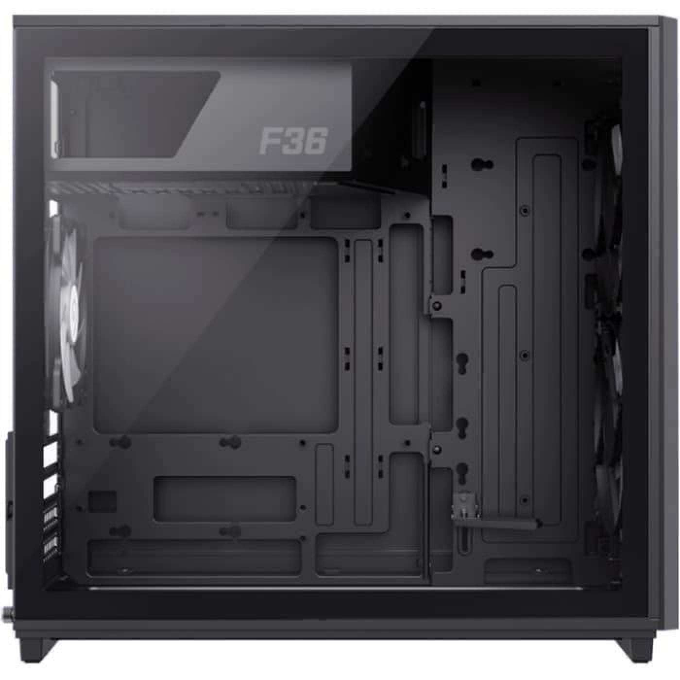 Корпус GameMax F36 BTF BK (F36 BK)