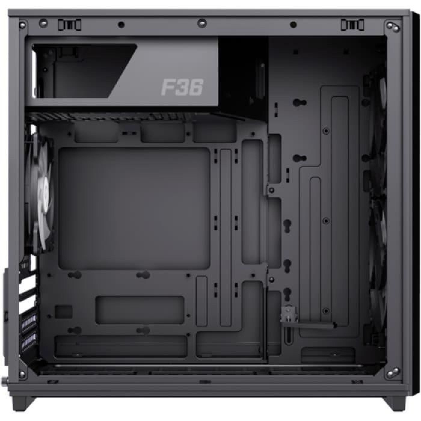 Корпус GameMax F36 BTF BK (F36 BK)