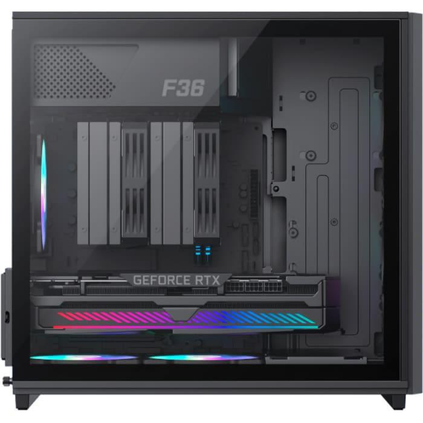 Корпус GameMax F36 BTF BK (F36 BK)