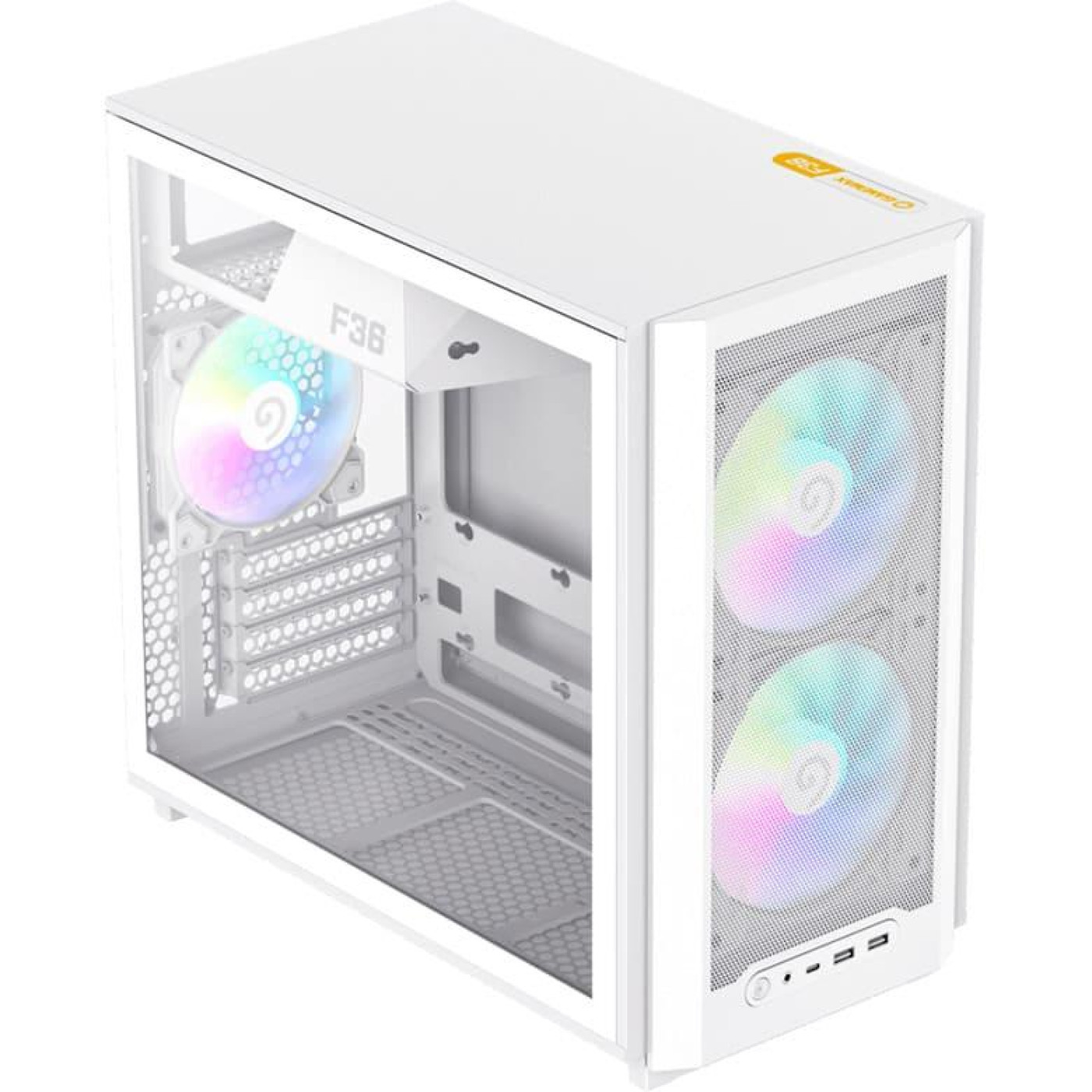 Корпус GameMax F36 BTF WH (F36 WH) Без БП