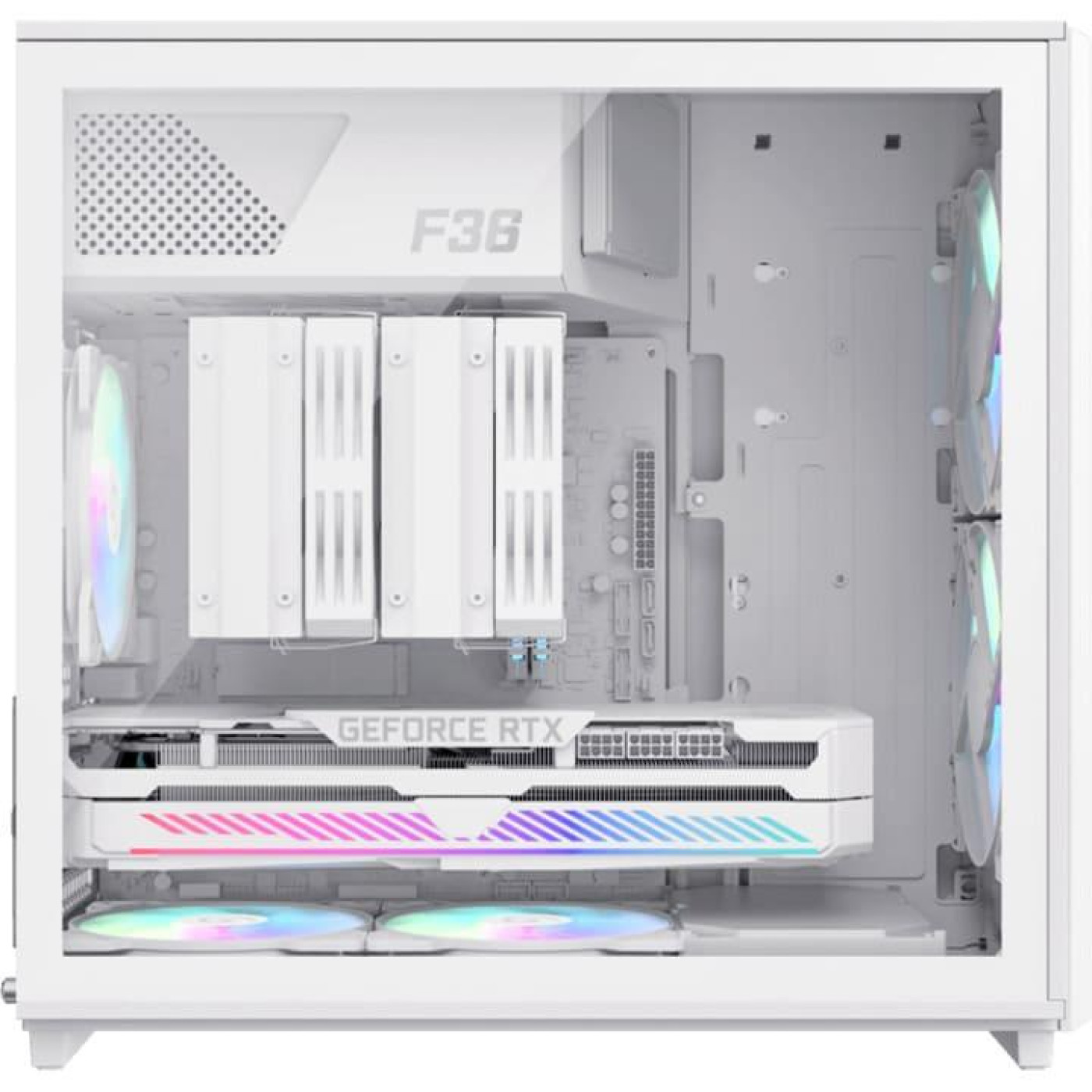 Корпус GameMax F36 BTF WH (F36 WH) Без БП