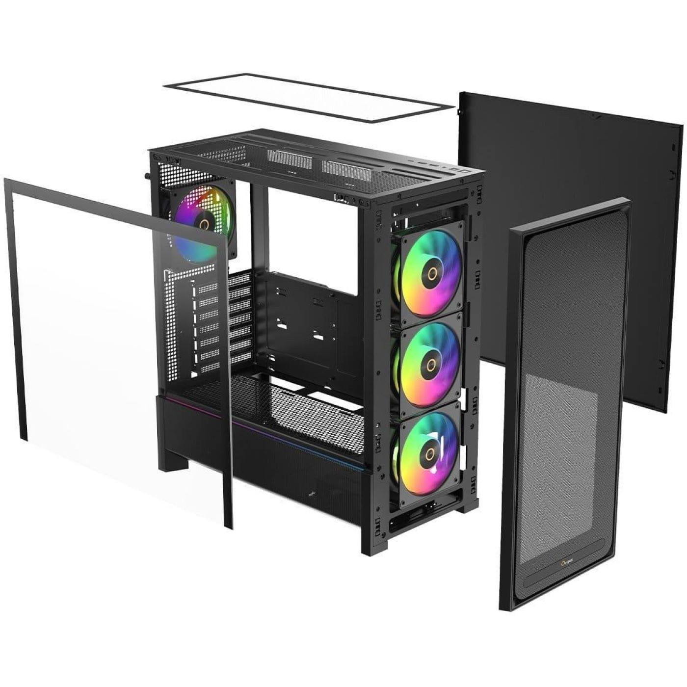 Корпус Ocypus DELTA C70 BK ARGB (DELTA-C70-BKG400XX-GL)