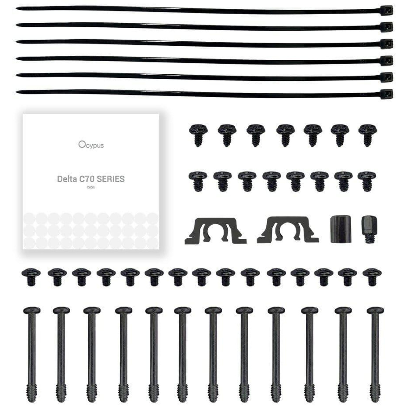 Корпус Ocypus DELTA C70 BK ARGB (DELTA-C70-BKG400XX-GL)