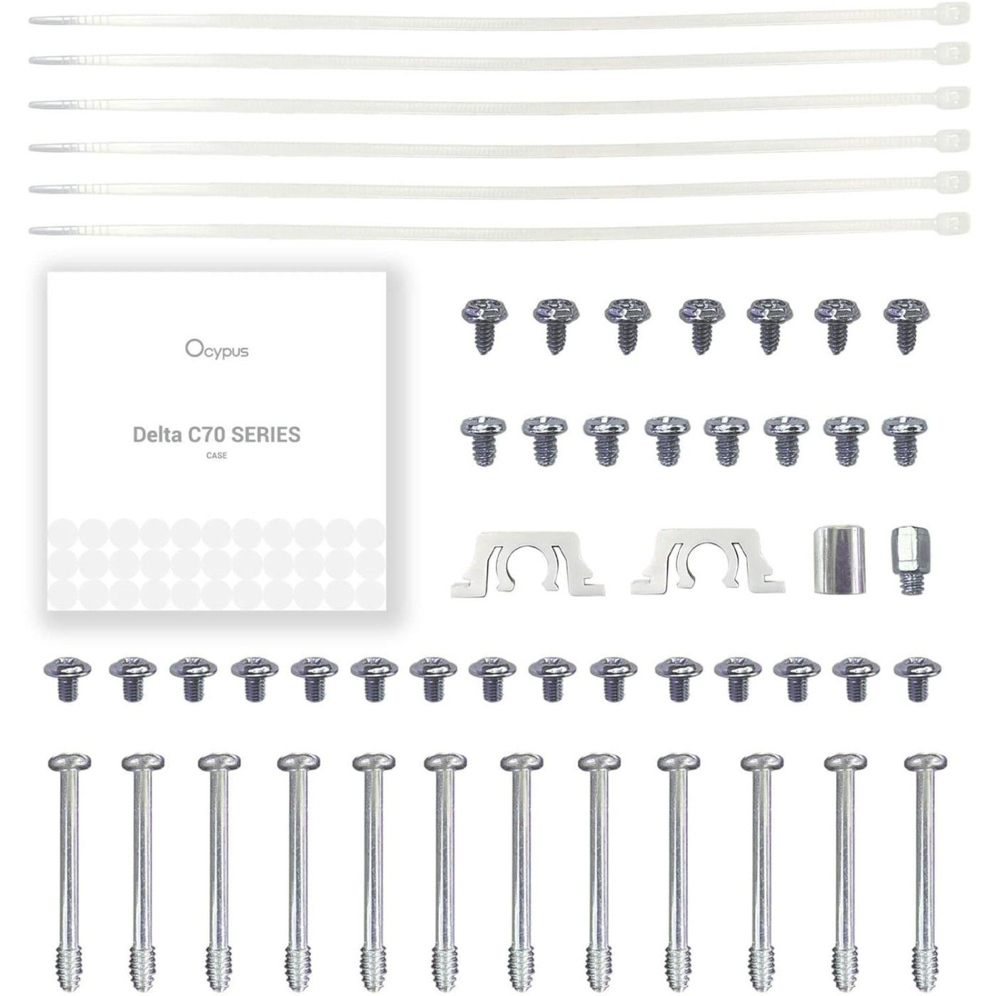 Корпус Ocypus DELTA C70 WH ARGB (DELTA-C70-WHG400XX-GL)