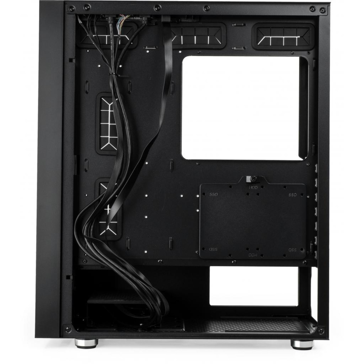 Корпус Vinga Pillar Black (Pillar Black) Без БП