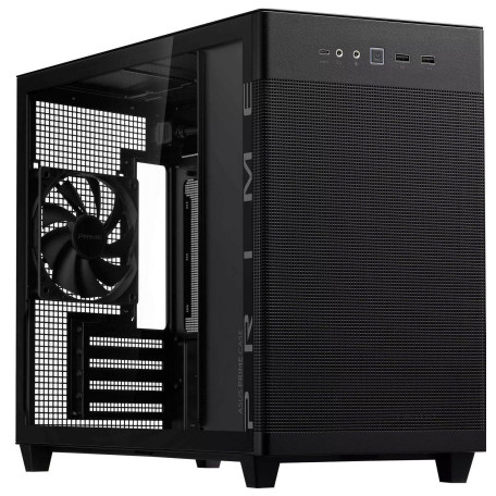 Корпус ASUS Prime AP201 Tempered Glass Black (90DC00G0-B39010)