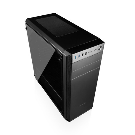 Корпус Modecom OBERON PRO GLASS BLACK без БЖ (AT-OBERON-PG-10-000000-00)