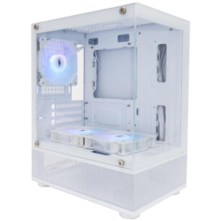 Корпус 1stPlayer Mi2-A-WH-2F7R-W-1F7-W White без БП (Mi2-A-WH-2F7R-W-1F7-W)