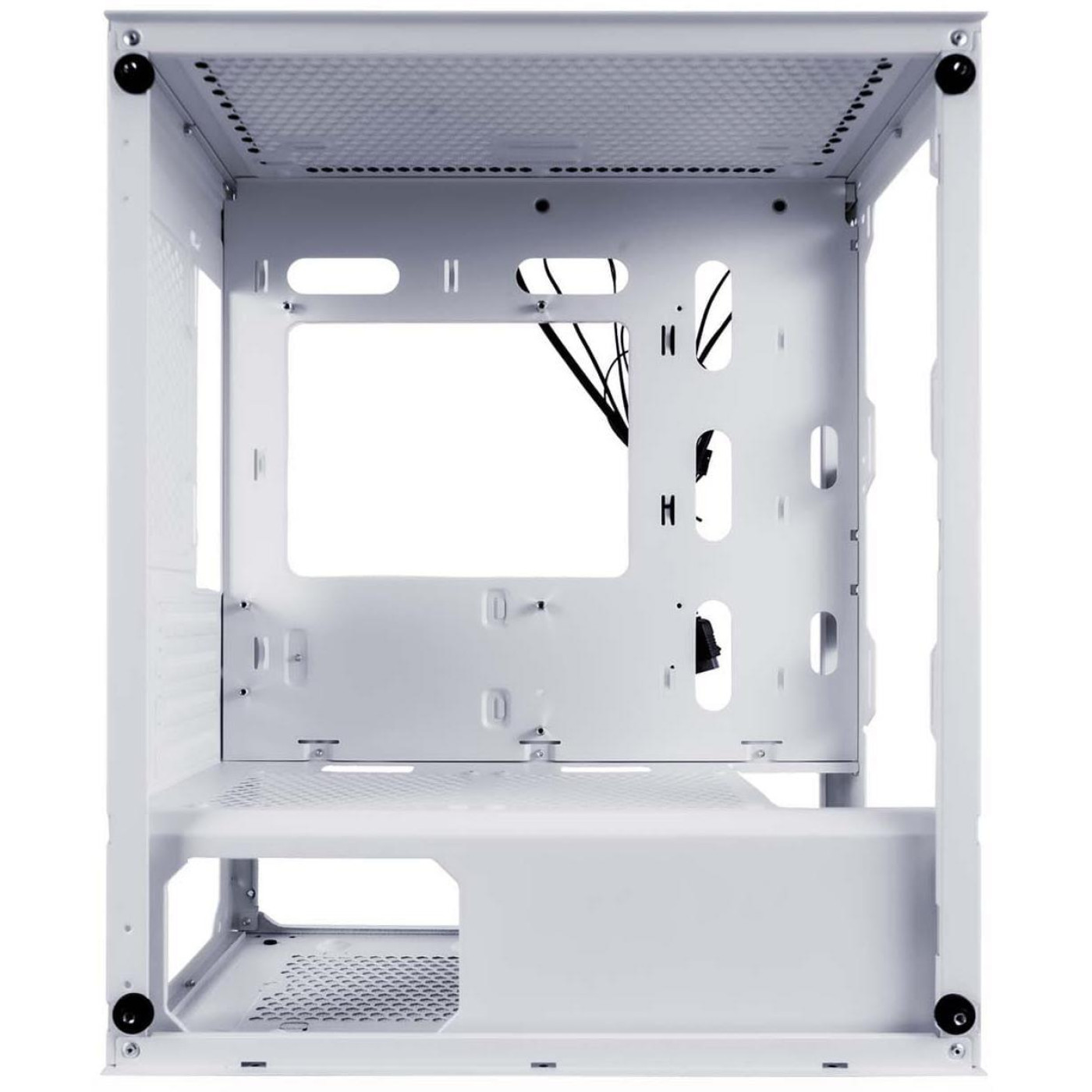 Корпус 1stPlayer T3-WH-4F1-W White (T3-WH-4F1-W) Без БП