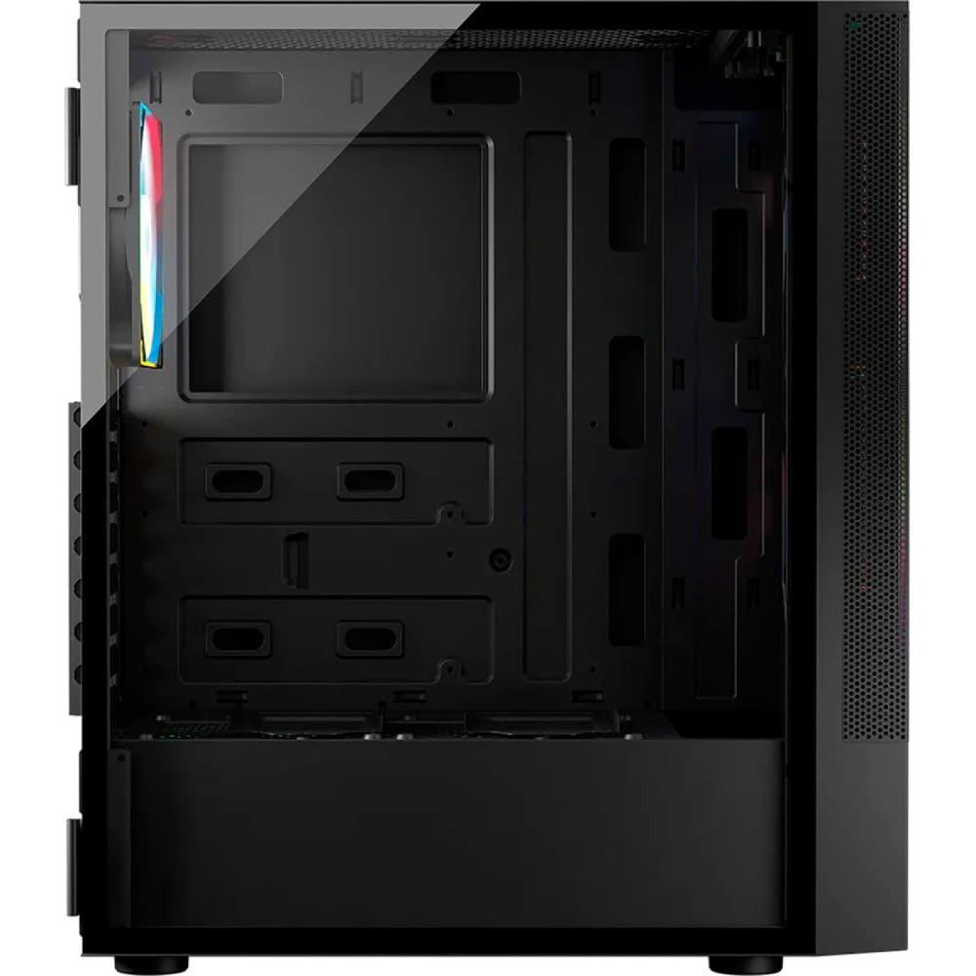 Корпус LogicConcept ARYA MESH+GLASS ARGB fans 2x140mm+1x120mm BLACK без БЖ ATX (AT-ARYA-10-000000-0002) Без БП