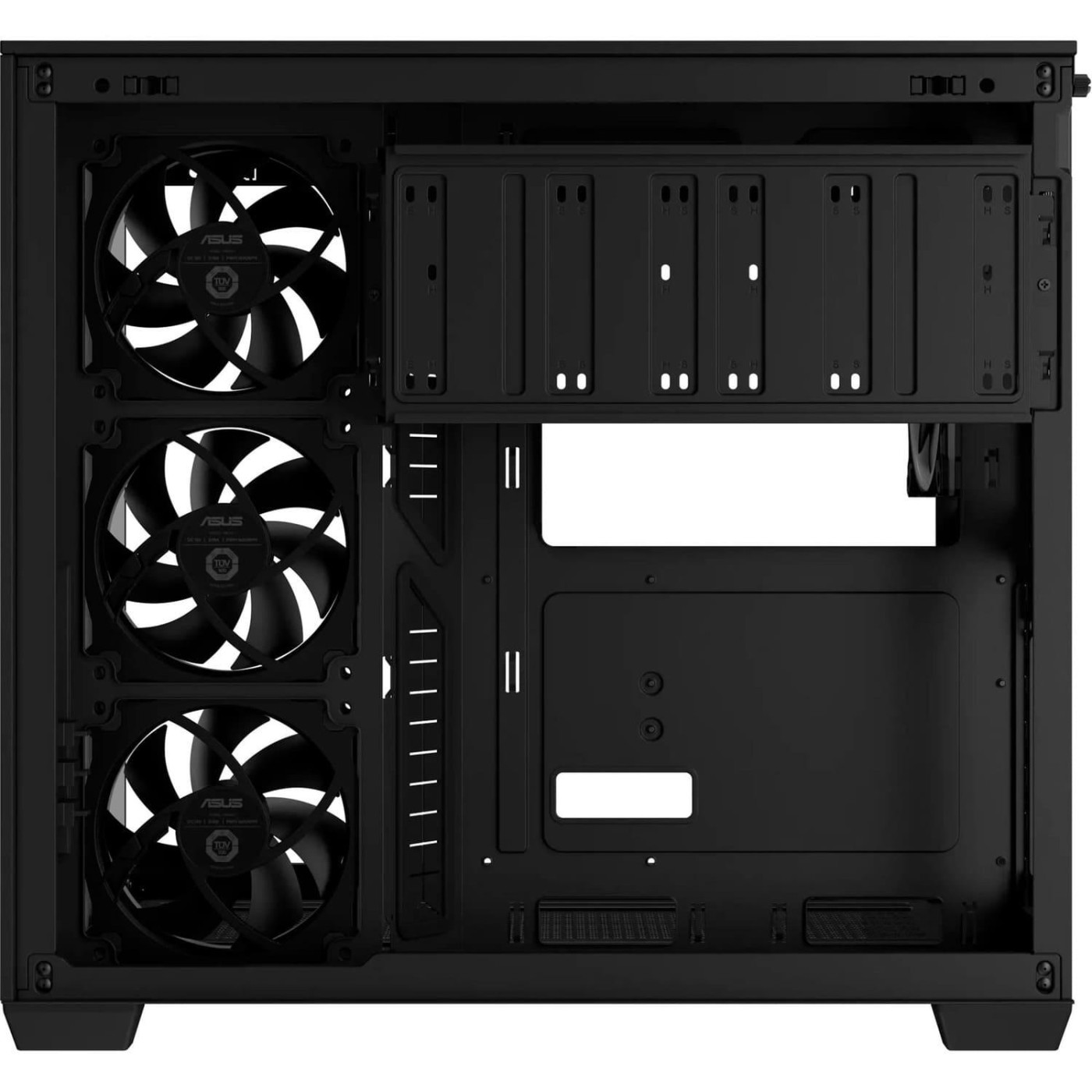 Корпус ASUS A32 PLUS TG ARGB BLACK (90DC00S0-B19000) Без БП U1