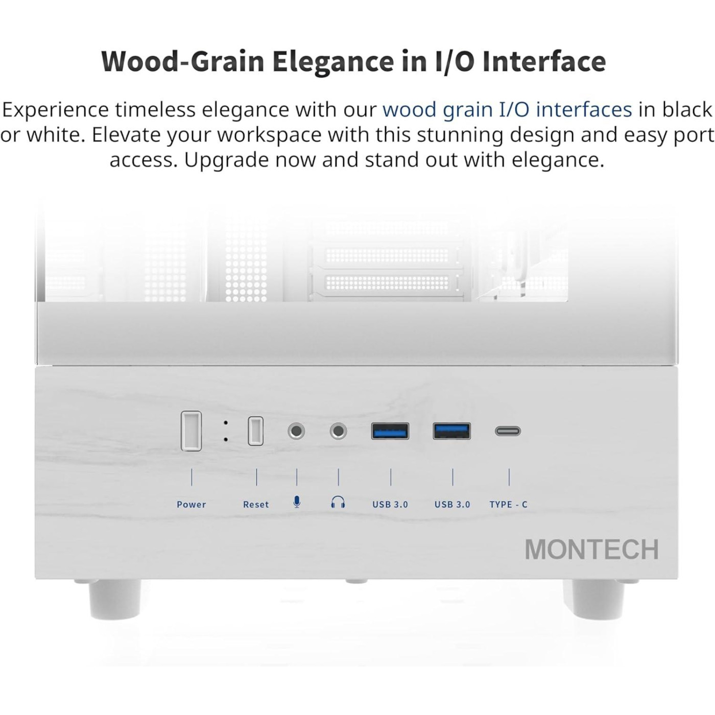 Корпус MONTECH XR WHITE (XR (W)) Без БП