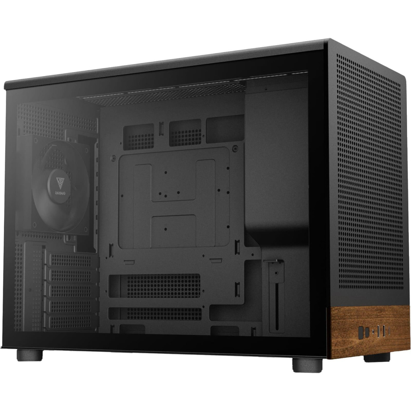 Корпус GAMDIAS ATHENA M4M WOOD (4711514503784)