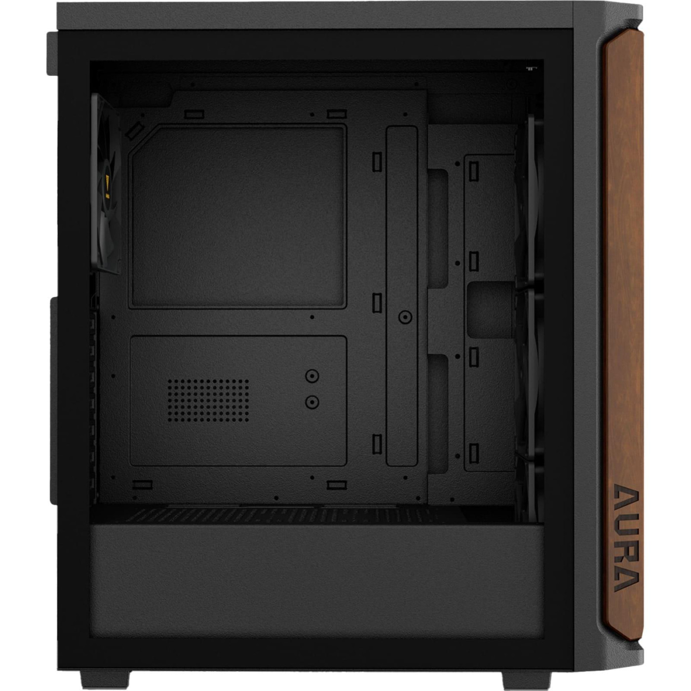 Корпус GAMDIAS AURA GC11 WOOD (4711514503753)
