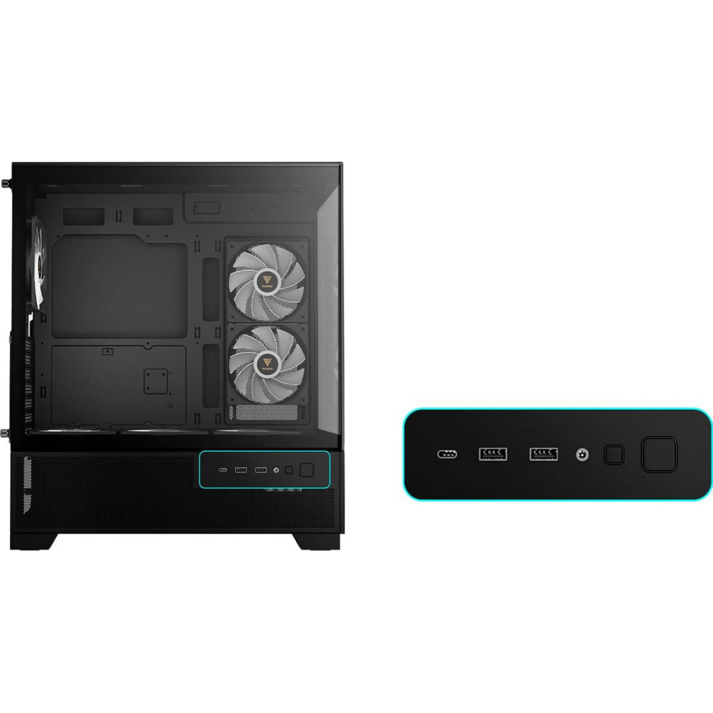 Корпус GAMDIAS AURA GC12 ARGB (4711514503821)