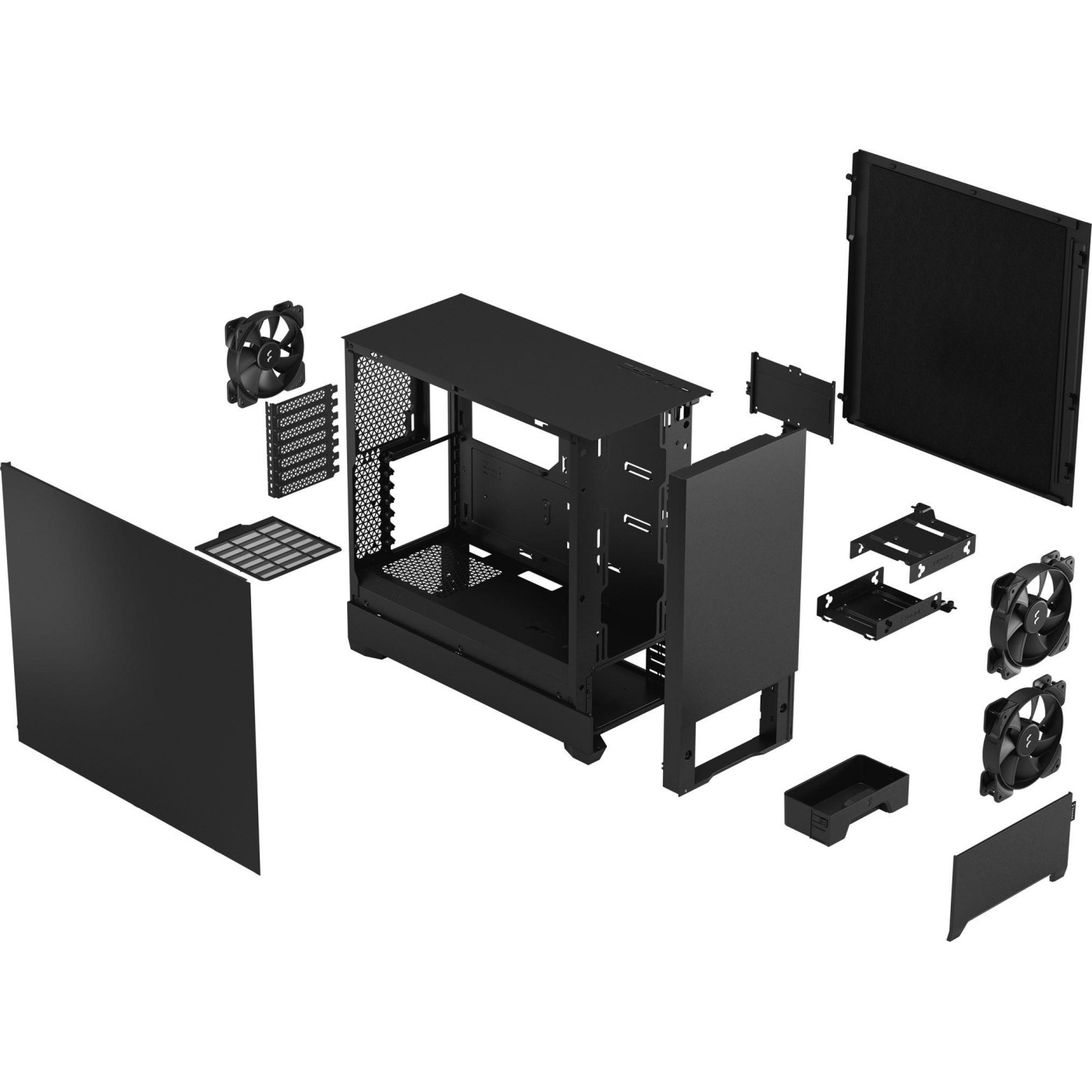 Корпус Fractal Design Pop Silent Black Solid (FD-C-POS1A-01) Без БП
