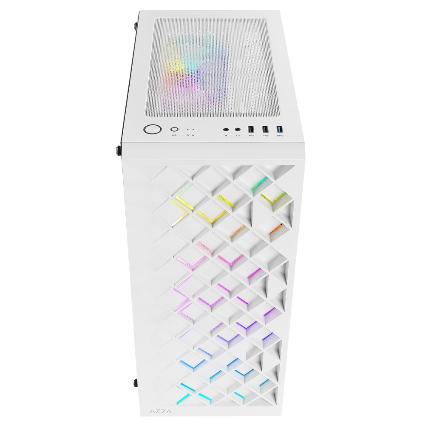 Корпус AZZA Spectra White (CSAZ-280W) Б/в