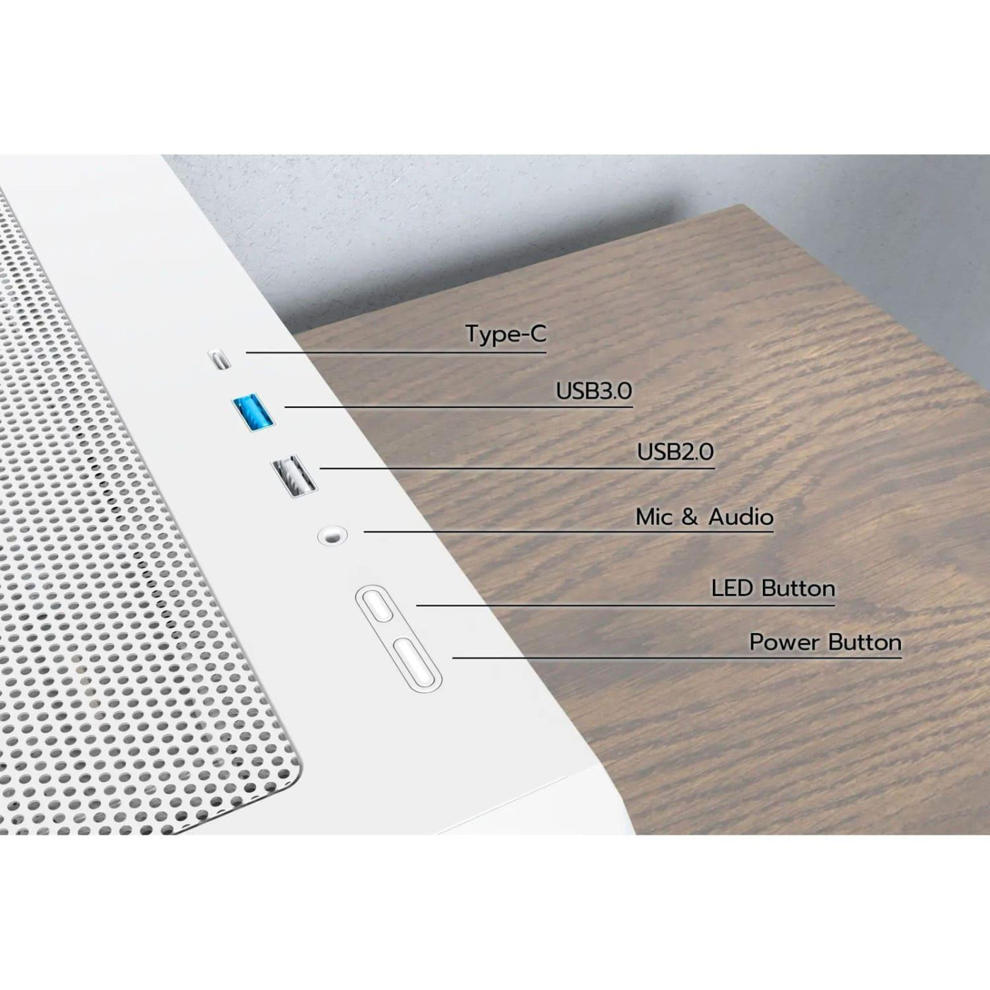 Корпус MONTECH PSU X5M (W) (X5M (W))