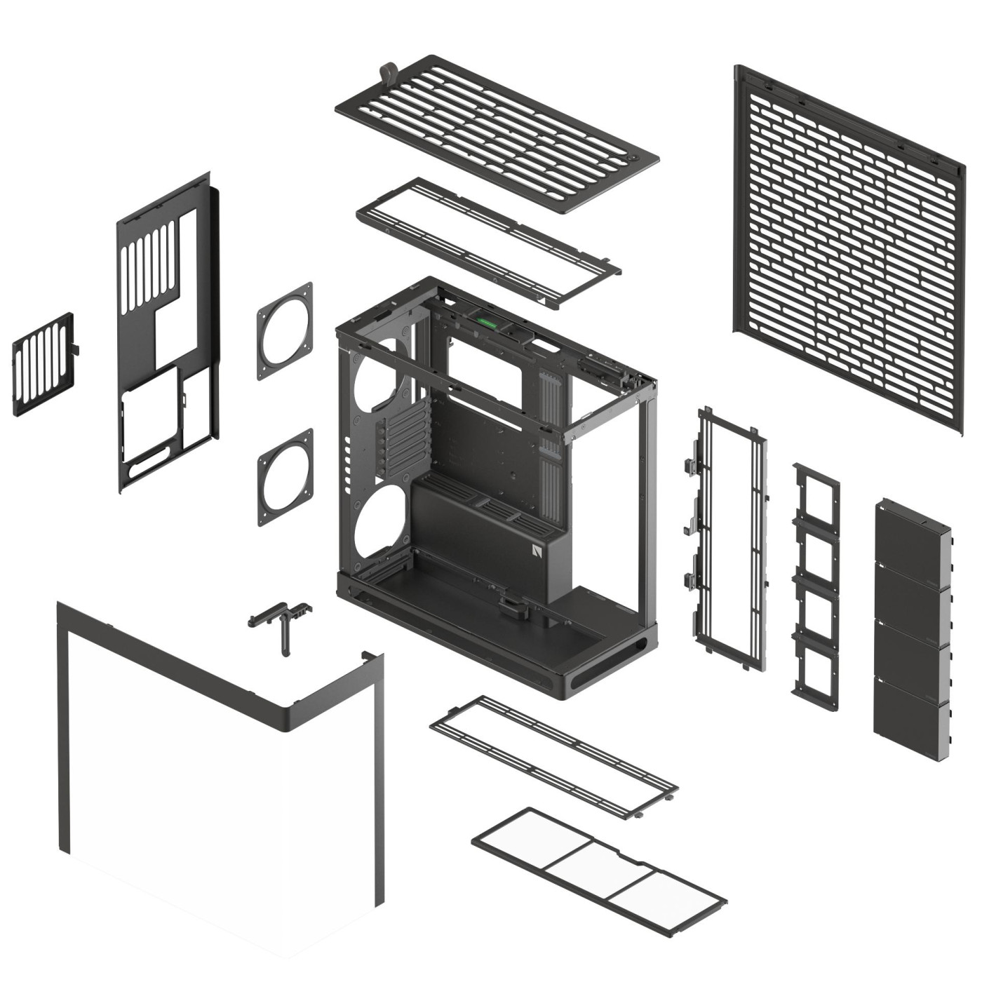 Корпус HAVN HS 420 Base Edition Black (HVN-CA-HS420-06)
